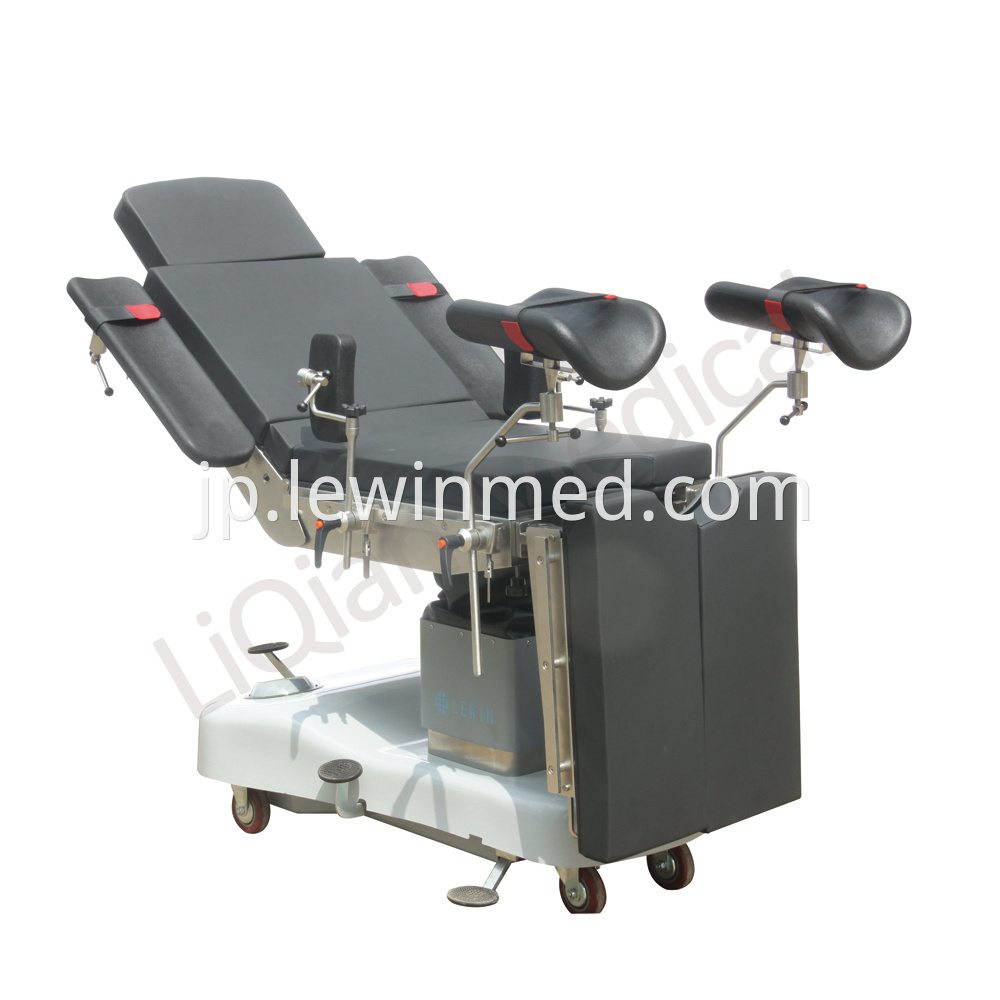 Manual hydraulic table